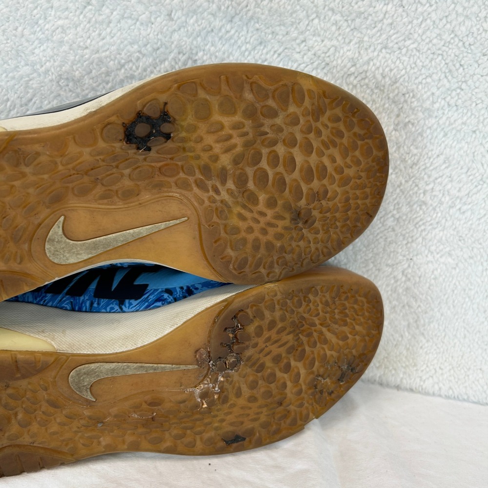 Nike Zoom Trout 4 Turf Baseball Shoes University Blue Black 917839-440 Mens 10 - Picture 15 of 16